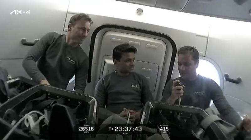 Itt az első videó: Kapu Tibor élő közvetítést indított az űrből!