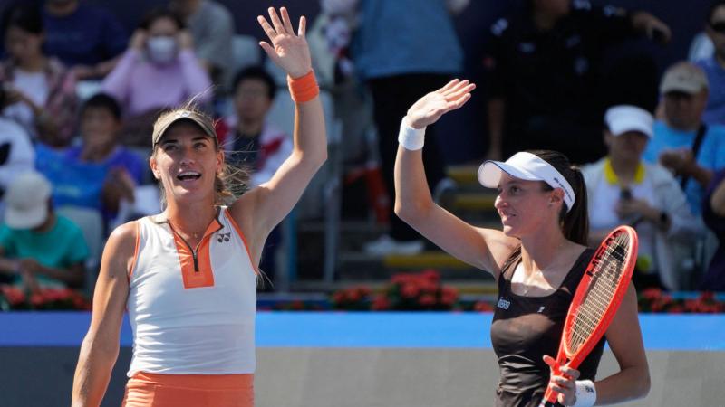 Babos Tímea megmutatta, hogy ő a világ egyik legkiemelkedőbb páros teniszezője.